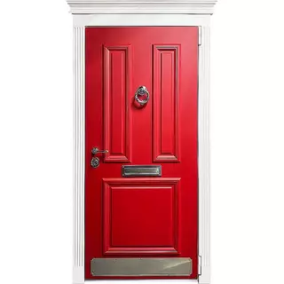 Одностворчатая парадная дверь